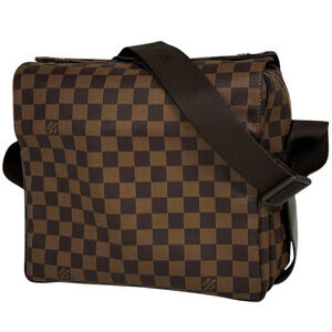 Louis Vuitton Naviglio Shoulder Bag Damier Brown